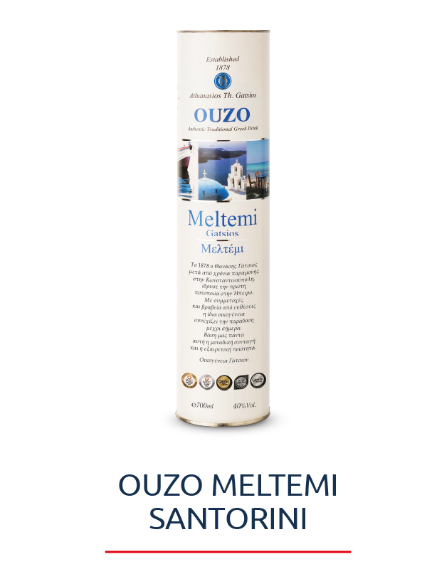 OUZO MELTEMI SANTORINI ENGLISH