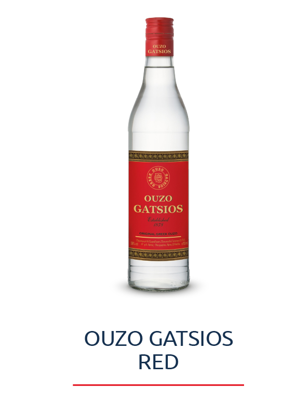 OUZO GATSIOS RED ENGLISH